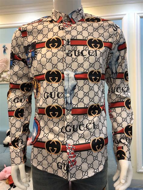 men gucci shirts|gucci shirts for men price.